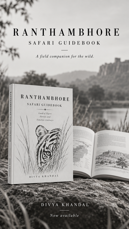 Ranthambhore Safari Guidebook by Divya Khandal | Dhonk Craft