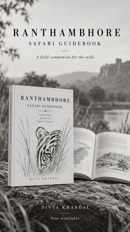 Ranthambhore Safari Guidebook by Divya Khandal | Dhonk Craft