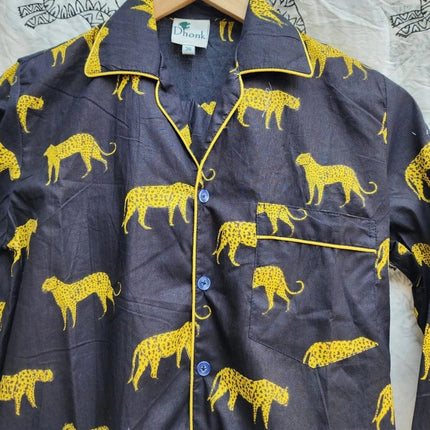 Block Print Pyjama Set – Handcrafted Cotton Nightwear