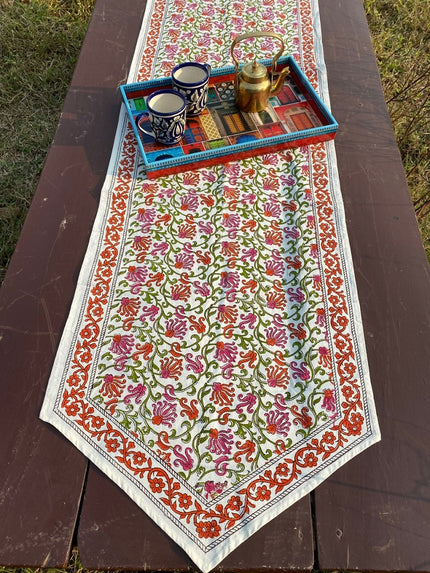 Handcrafted Table Runners – Elegant Cotton Dining & Home Décor Accent