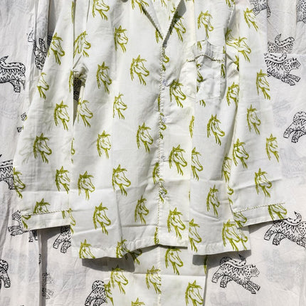 Block Print Pyjama Set