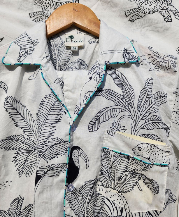 Block Print Pyjama Set