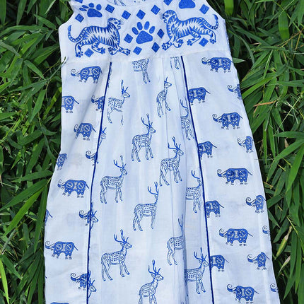 Panel Printed Frock