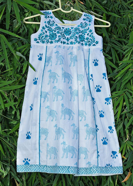 Panel Printed Frock – Stylish & Comfortable