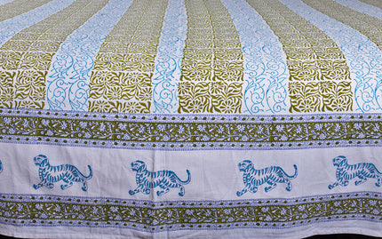 Phool  Bed Cover – Handcrafted Cotton Floral Print Bedding