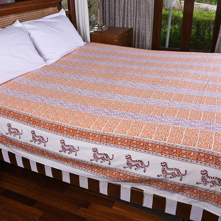 Phool Bail Queen Size Bed Cover
