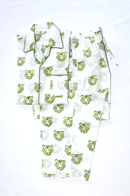 Block Print Pyjama Set