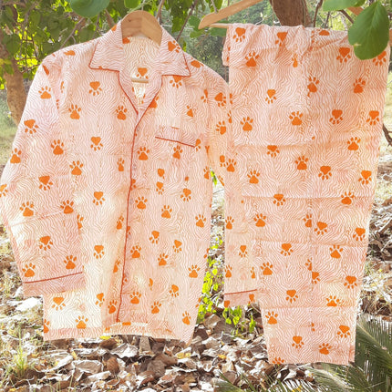 Block Print Pyjama Set