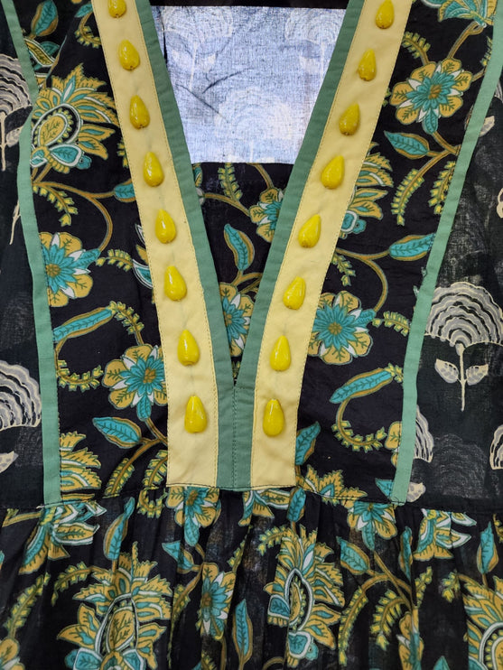 Dhonk Moti Dress – Elegant Cotton Dress for Women