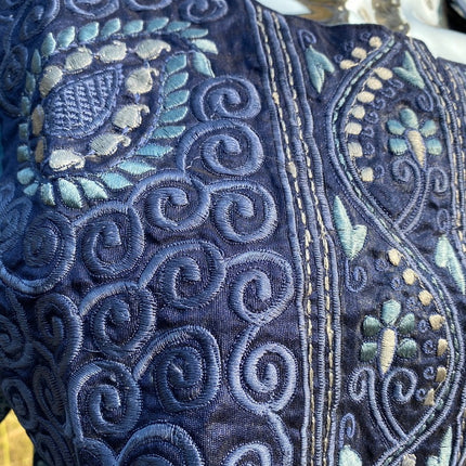 Ajanta Embroidered Hand Block Print Tunic