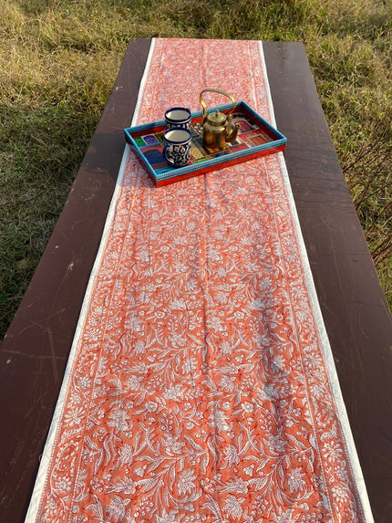 Handcrafted Table Runner – Stylish Cotton Dining & Home Decor Accent