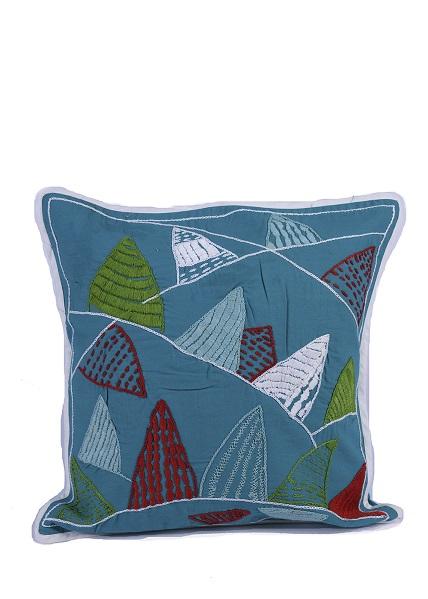 Kantha Cushion Cover – Hand‑Stitched Decorative Cotton Home Accent