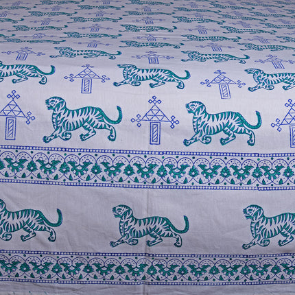Khem Tigress Queen Size Bed Cover