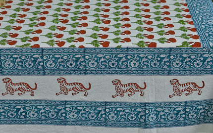 Marie Gold Queen Size Bed Cover