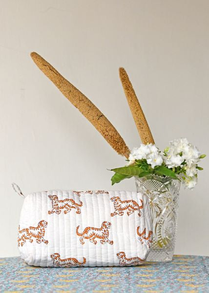 Large Cosmetic Bag – Spacious Makeup & Travel Organizer