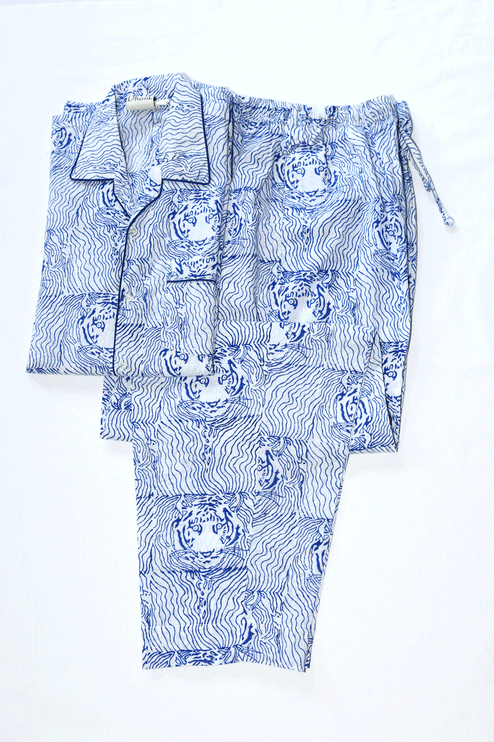 Block Print Pyjama Set