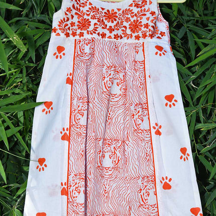Panel Printed Frock