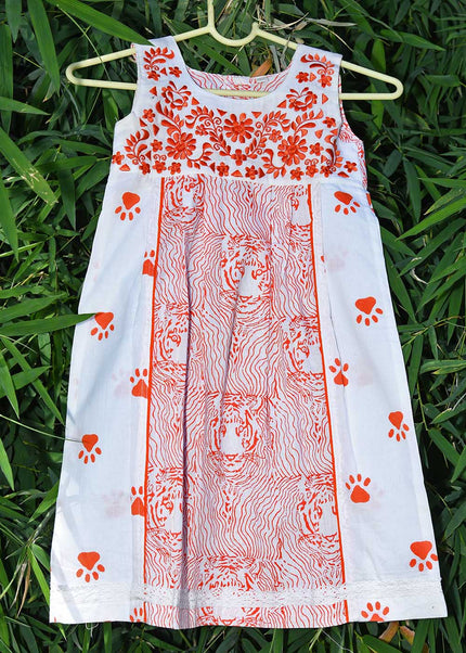 Panel Printed Frock – Stylish & Comfortable