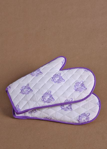 Cotton Kitchen Mittens – Handcrafted Heat‑Resistant Oven & Cooking Gloves