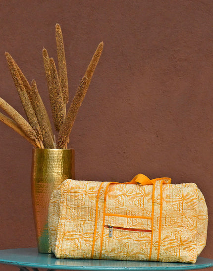 Hand-embroidered Silk Jewellery Pouch - Ethnic Travel Accessory