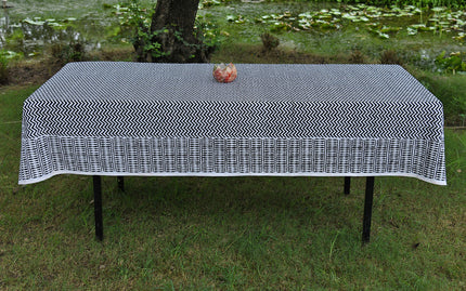Chevron Table Cover – Handcrafted Cotton Dining & Home Decor Accent